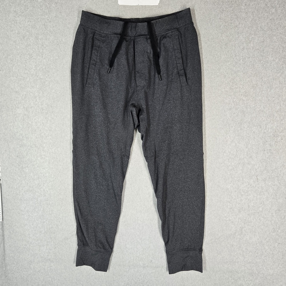 Lululemon Men Activewear Pants XL Charcoal Gray Intent Joggers